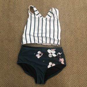 Albion fit 2 piece swimsuit size small